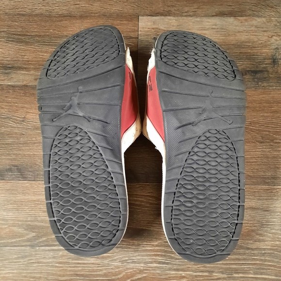 Nike Air Jordan Hydro XIII 13 Retro Men’s 11 Slides Sandals Red White 684915-121 main image 10